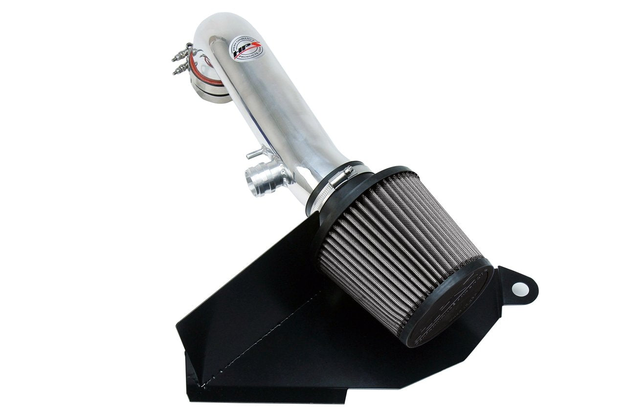 HPS Performance Products HPS Shortram Air Intake Kit 2015-2017 Audi S3 2.0T TFSI Turbo, Includes Heat Shield, 827-577