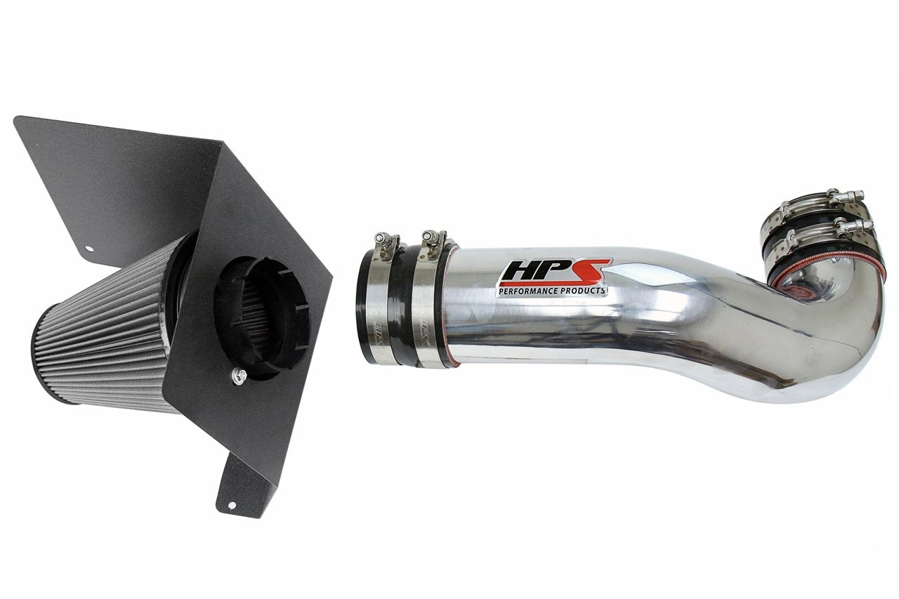 HPS Shortram Air Intake Kit 2007-2008 Chevy Tahoe 4.8L 5.3L V8, Includes Heat Shield, 827-622