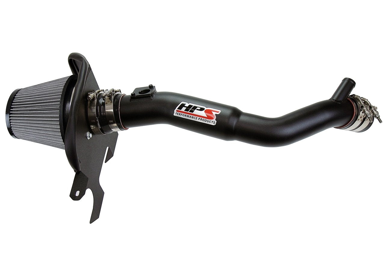 HPS Shortram Air Intake Kit 2018-2019 Lexus IS300 2.0L Turbo, Includes Heat Shield, Black