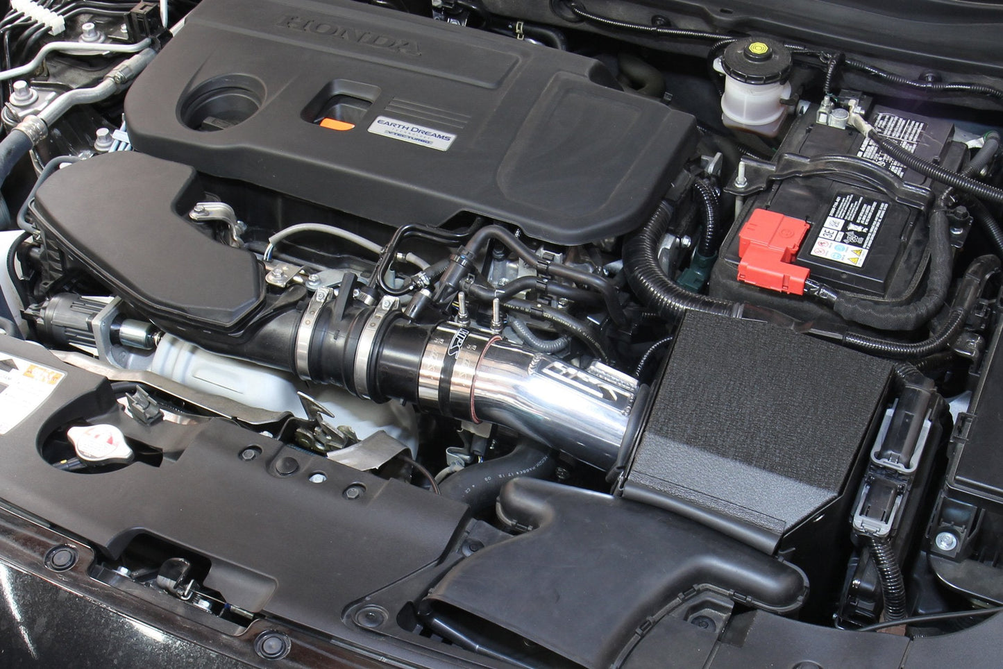 HPS Performance Air Intake Kit 2018-2022 Honda Accord 2.0L Turbo, Includes Heat Shield, 827-656