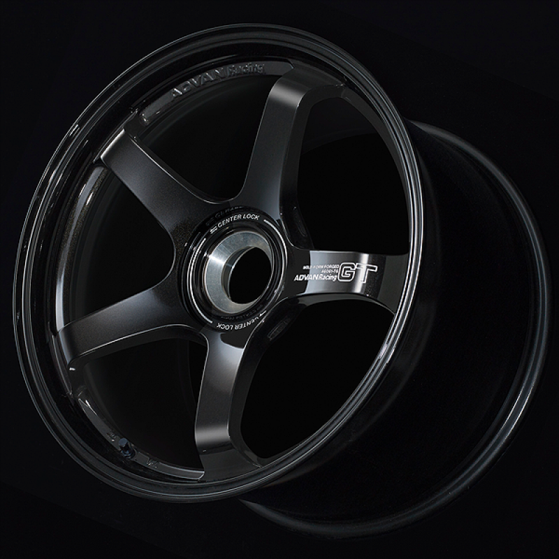 Advan GT for Porsche 18x12.0 / +47 Offset / 5x130 / 71.6mm Bore / Racing Titanium Black YAQ8O47PTBP