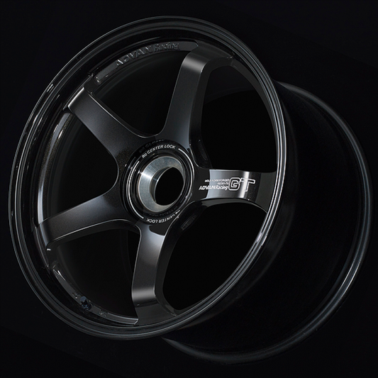Advan GT for Porsche 19x12.0 / +47 Offset / CL-CL / Racing Titanium Black YAQ9O47ITBP