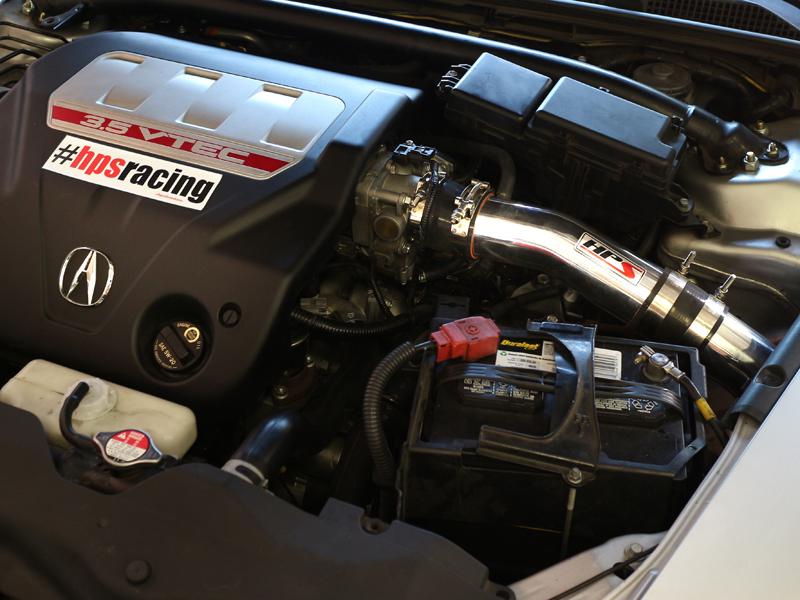 HPS Performance HPS Cold Air Intake Kit 2007-2008 Acura TL Type-S 3.5L V6, Converts to Shortram, 837-275