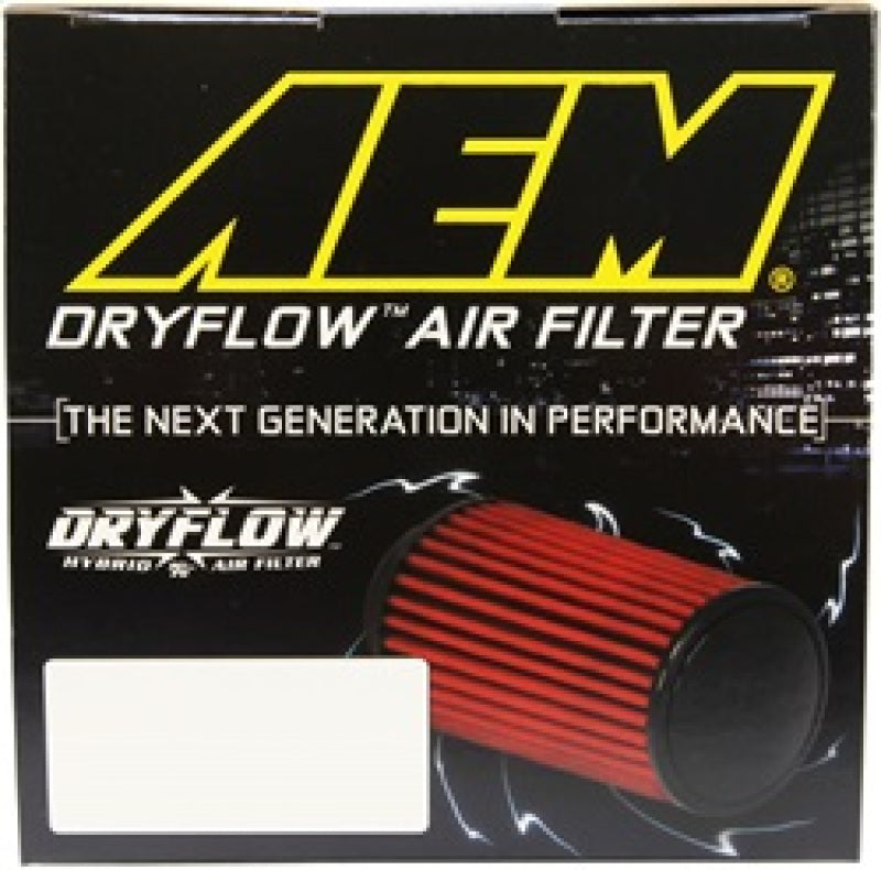 AEM Induction AEM DryFlow Air Filter AIR FILTER KIT 2.75in X 5in DRYFLOW- W/HOLE 21-202D-HK