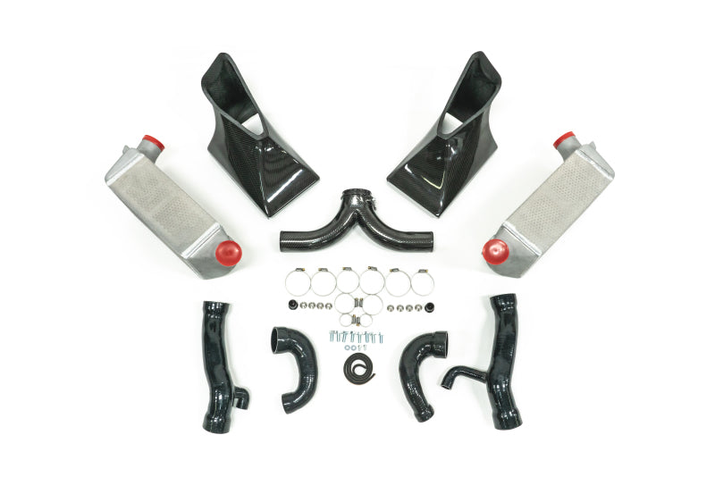 AMS Performance Porsche 997.1TT Alpha Intercooler System (For Stock Framed Turbos) ALP.09.09.0001-2