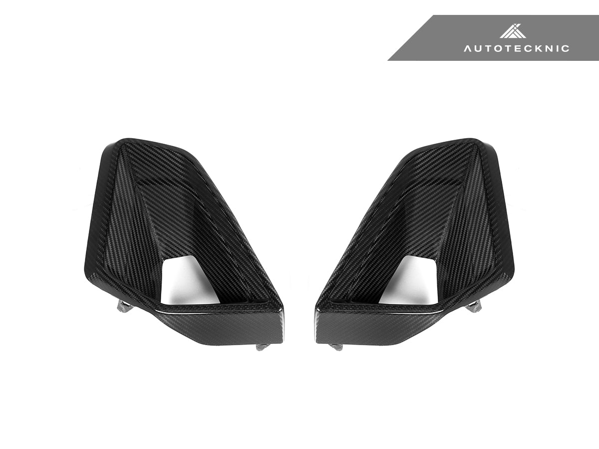 AutoTecknic Dry Carbon Front Bumper Air Vent Set - G05 X5 LCI