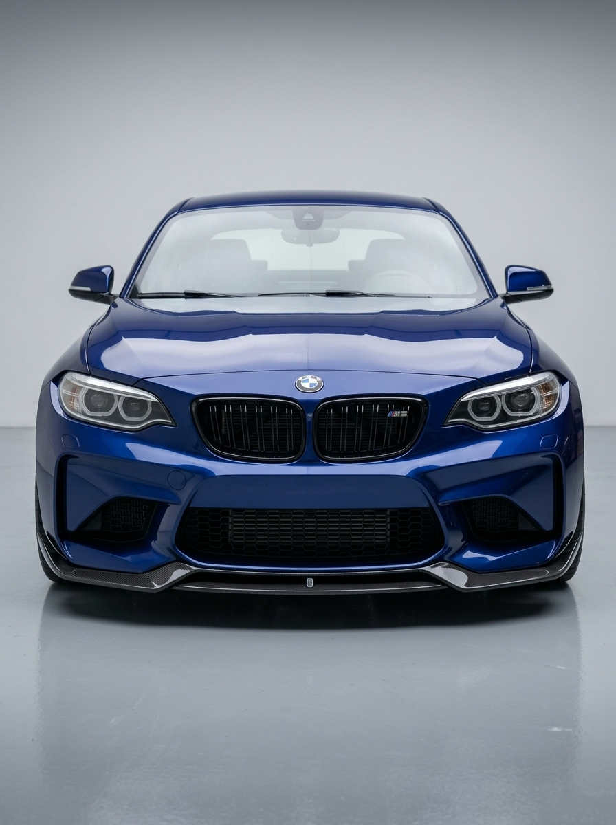 BMW 2 Series F87 M2/M2C K2 Carbon Fiber Front Lip (2016 - 2019)