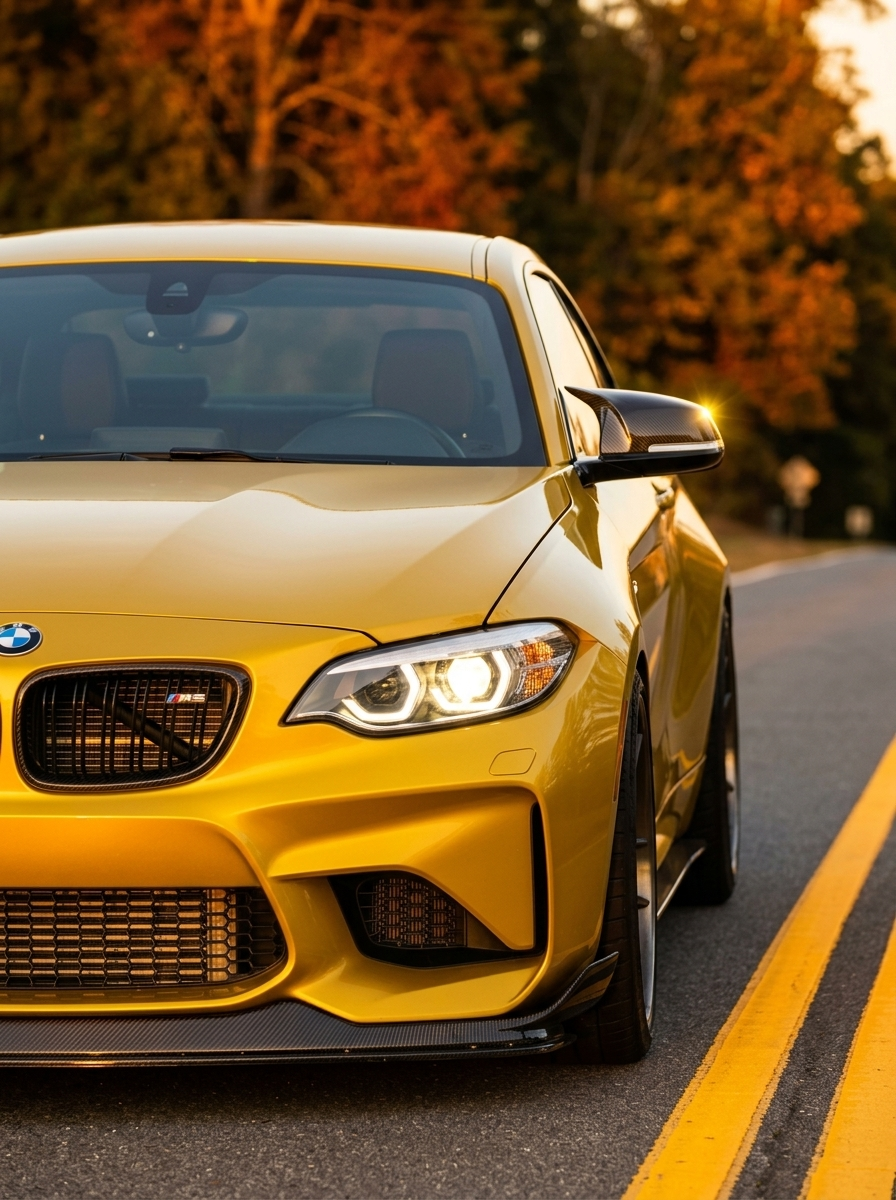 BMW  1 & 2 Series F20 F21 F22 F32 F87 M135i M140i M Style Carbon Fiber Side Mirror Covers (2012 - 2019)