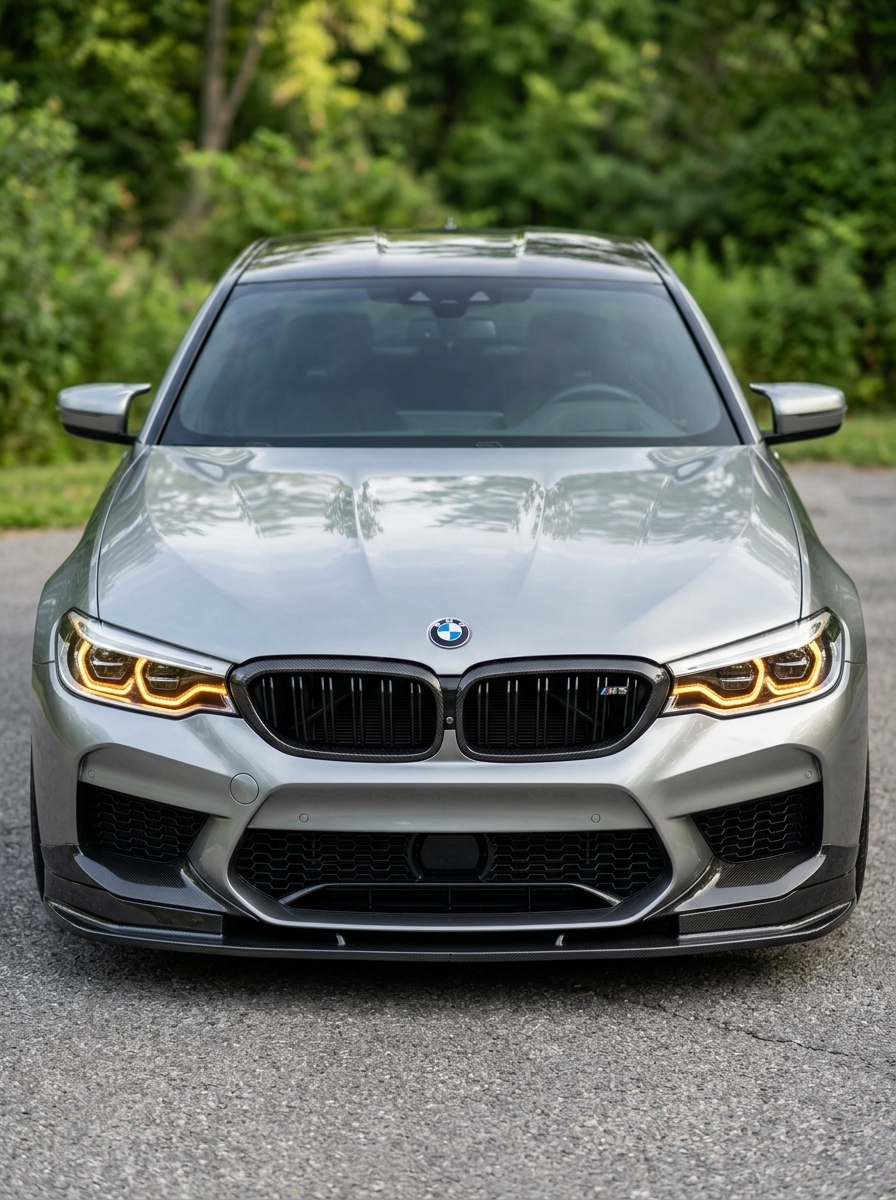BMW 5 Series G30 Carbon Fiber Front Grille (2017+)