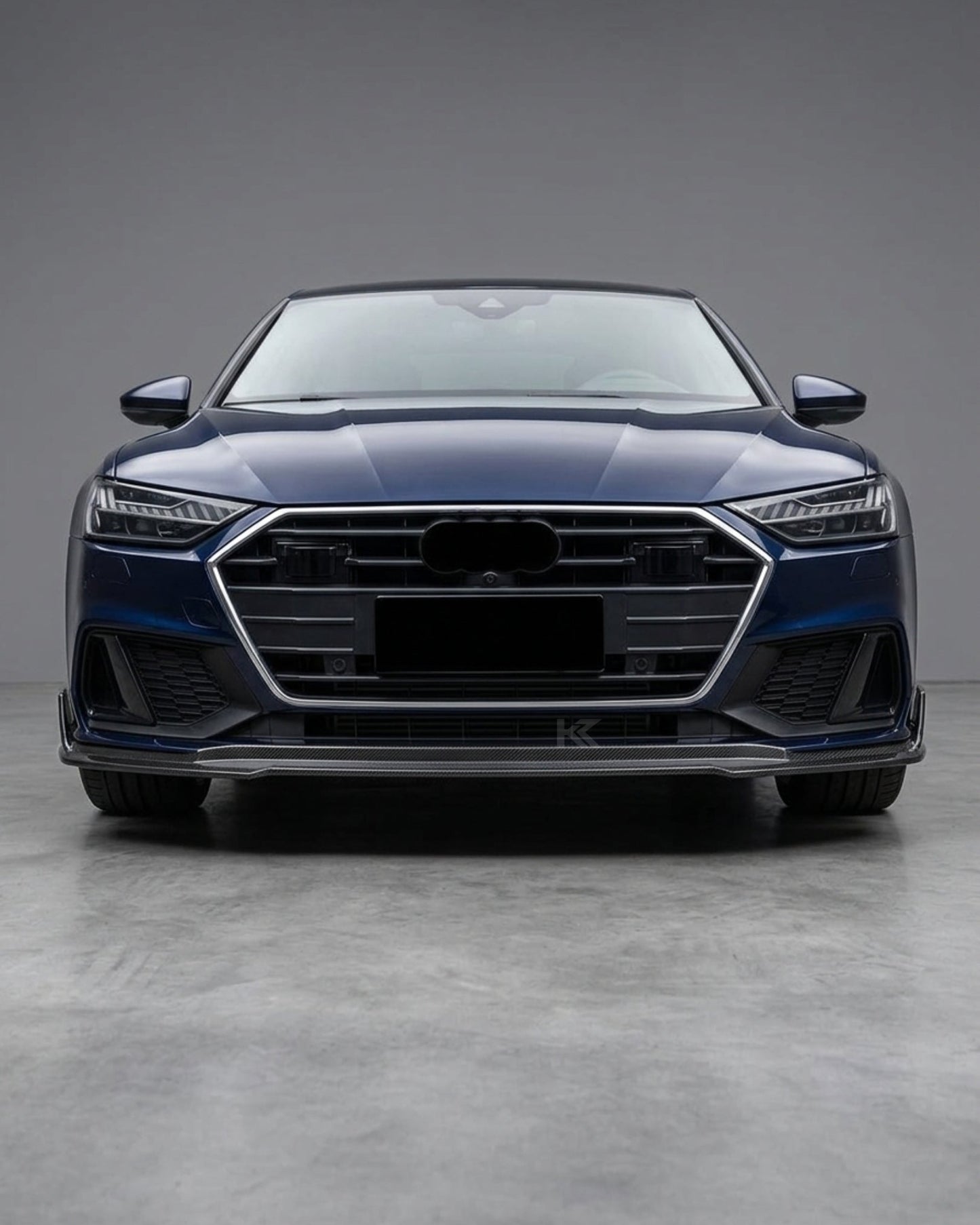 2019–2024 Audi A7 S-Line / S7 4KA Sportback Front Chin Lip Spoiler – Carbon Fiber