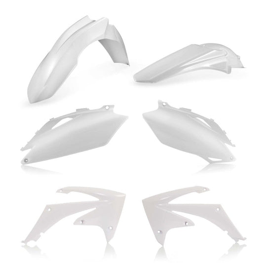 Acerbis 10-13 Honda CRF250R/ 09-12 CRF450R Plastic Kit - White 2141860002
