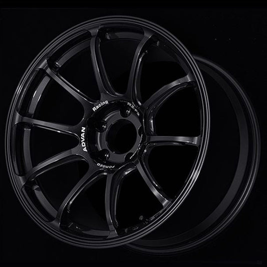 Advan RZ-F2 18x9.5 +44 5-100 Racing Titanium Black Wheel YA28J44DTB