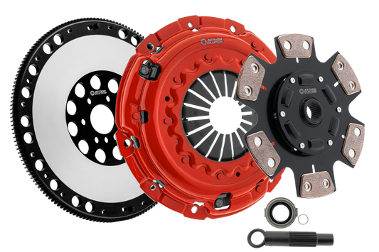 Action Clutch 01-06 BMW M3 3.2L (S54) RWD Stage 3 Clutch Kit (1MS) w/Lightened Flywheel ACR-3549-FW