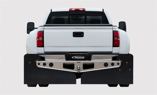 Access Rockstar 3XL 2020+ Chevrolet / GMC 2500/3500 Diamond Plate Hitch Mounted Mud Flaps A10201123