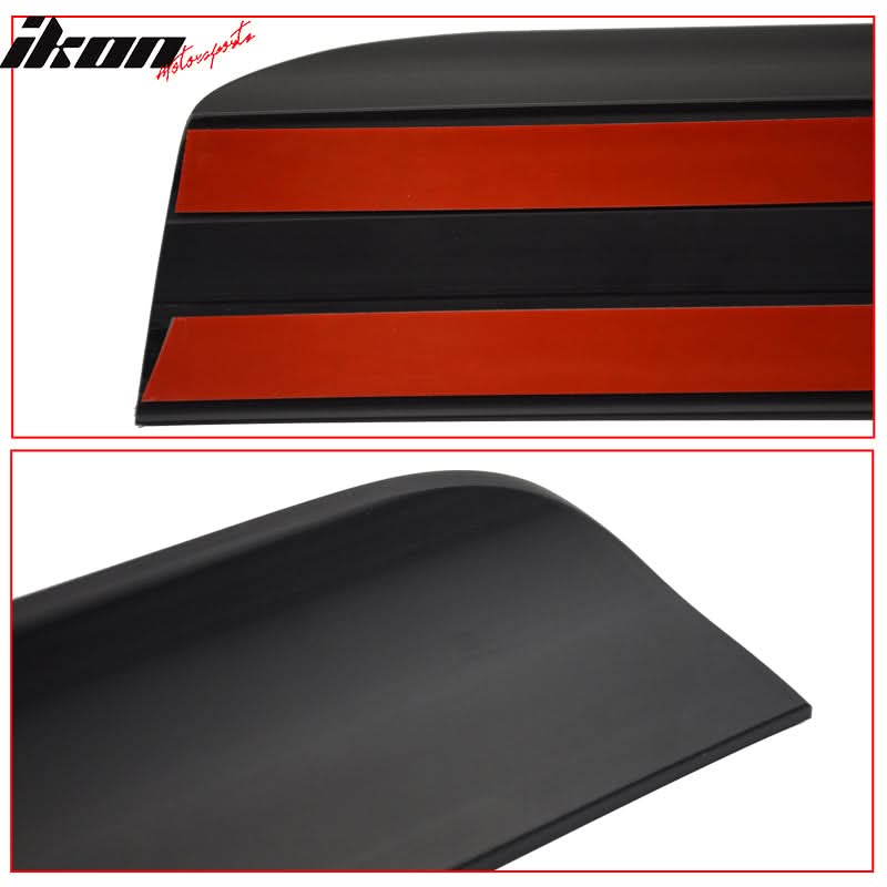 2001-2005 Audi A4 B6 BRS Style Unpainted Black Roof Spoiler PUF