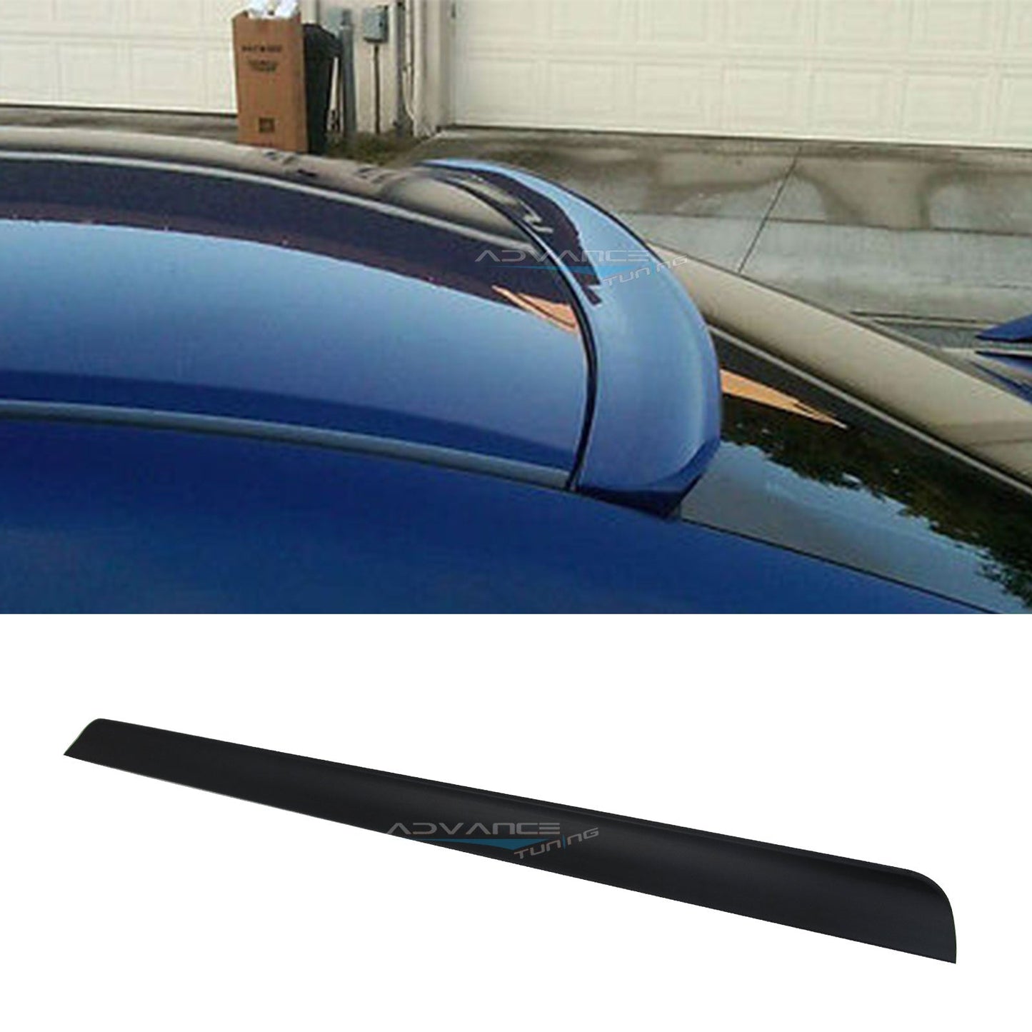 1999-2004 Volkswagen Jetta Mk4 OEM Style Rear Roof Spoiler PU Flexible