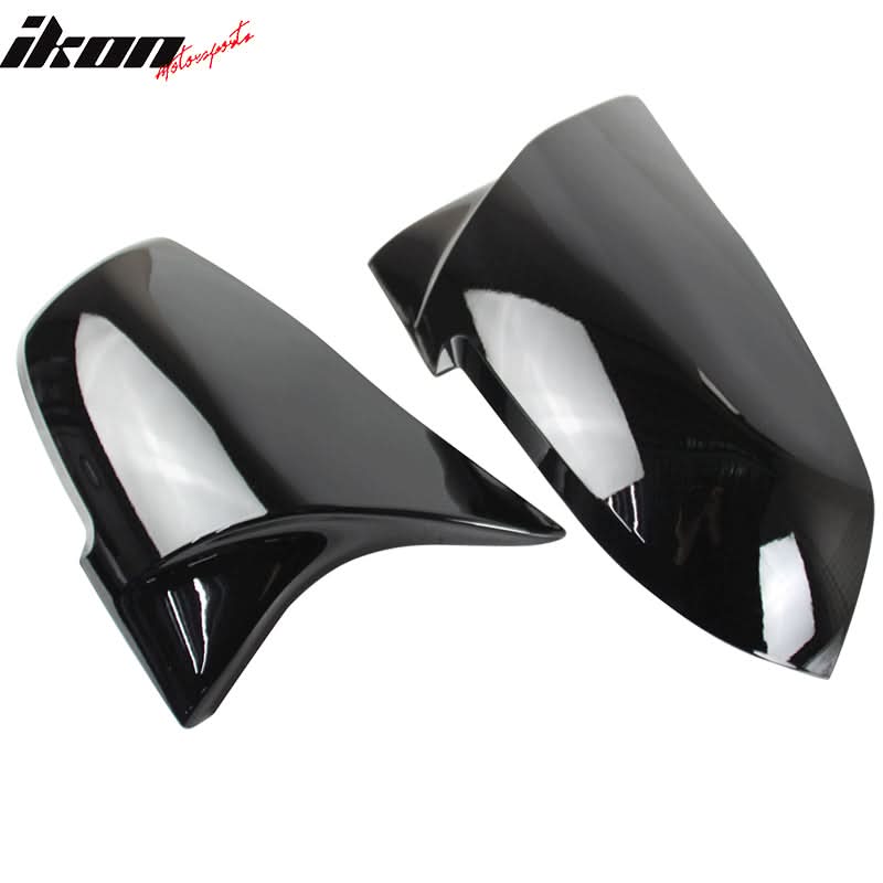 Fits BMW E84 F20 F22 F32 F33 Pair M4 Glossy Black Mirror Covers