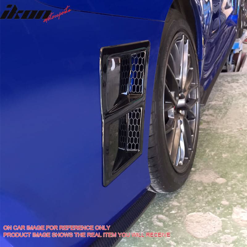 2015-2021 Subaru WRX STI Style Painted #K7X Rear Side Fender Vent ABS