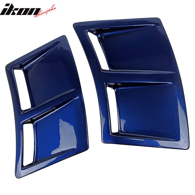 2015-2021 Subaru WRX STI Style Painted #E8H Rear Side Fender Vent ABS