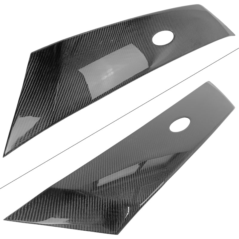 2018-2020 Ford Focus Hatchback Hood Cover Decor Scoop Trim - Real CF