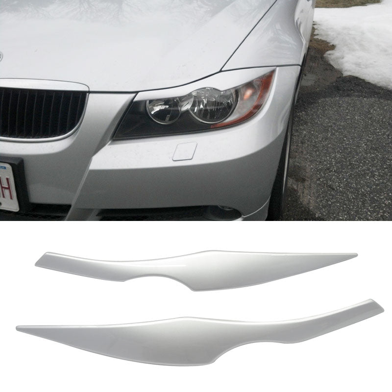 2006-2011 BMW E90 3 Series Sedan Front Eyelid Eyebrow ABS