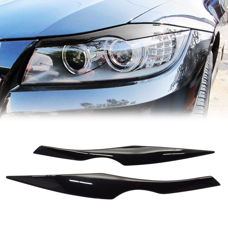 2006-2011 BMW E90 3 Series Sedan Front Eyelid Eyebrow ABS