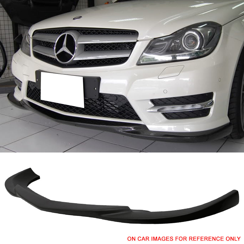 2012-2014 Mercedes Benz W204 Godhand Style Front Bumper Lip FRP