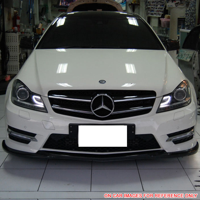 2012-2014 Mercedes Benz W204 Godhand Style Front Bumper Lip FRP