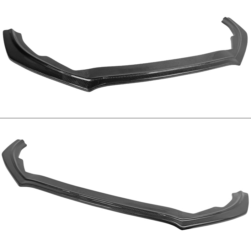 2018-2020 Ford Focus Hatchback V Front Bumper Lip - Real Carbon Fiber