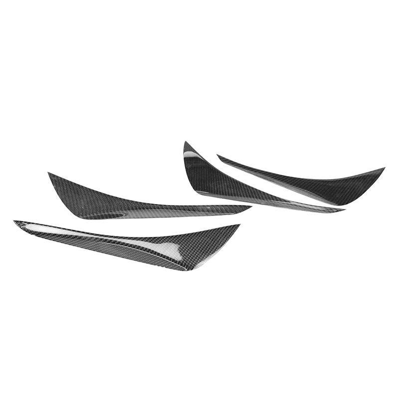 2017-2020 Subaru BRZ Toyota 86 GT86 Front Bumper Canards Carbon Fiber