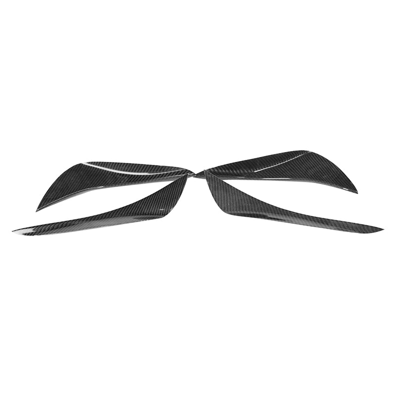 2017-2020 Subaru BRZ Toyota 86 GT86 Front Bumper Canards Carbon Fiber
