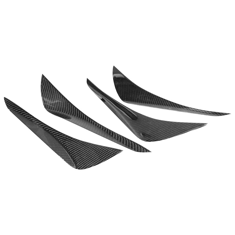2017-2020 Subaru BRZ Toyota 86 GT86 Front Bumper Canards Carbon Fiber