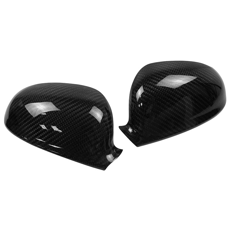 2005-2006 Volkswagen VW Golf MK5 Rear View Mirror Covers Carbon Fiber