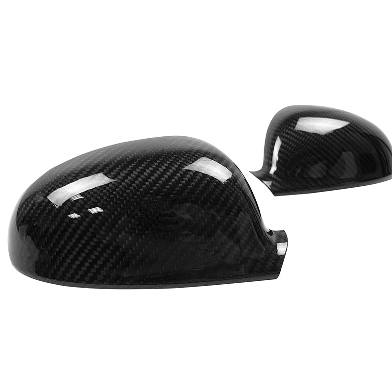 2005-2006 Volkswagen VW Golf MK5 Rear View Mirror Covers Carbon Fiber