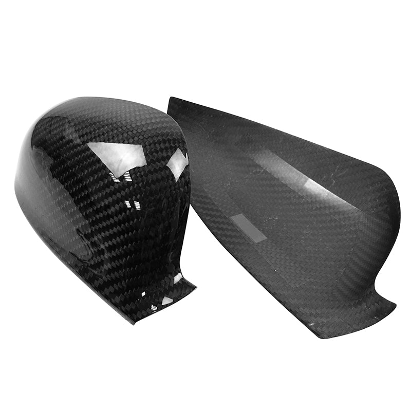 2005-2006 Volkswagen VW Golf MK5 Rear View Mirror Covers Carbon Fiber