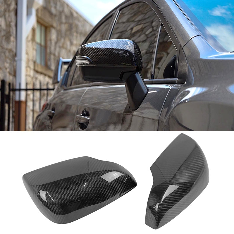 2015-2021 Subaru WRX & WRX STI Sedan 4-Door Mirror Covers Carbon Fiber