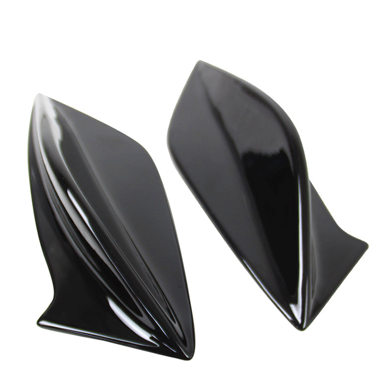 2015-2021 Subaru WRX STI Gloss Black Side Fin Shark Trunk Spoiler