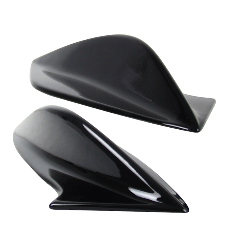 2015-2021 Subaru WRX STI Gloss Black Side Fin Shark Trunk Spoiler