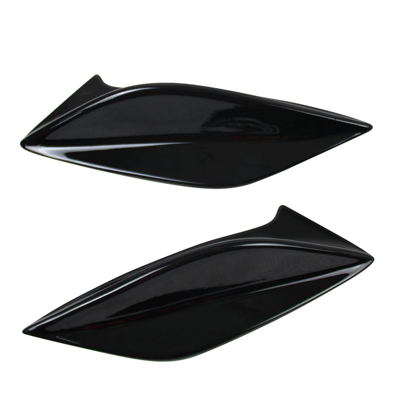 2015-2021 Subaru WRX STI Gloss Black Side Fin Shark Trunk Spoiler