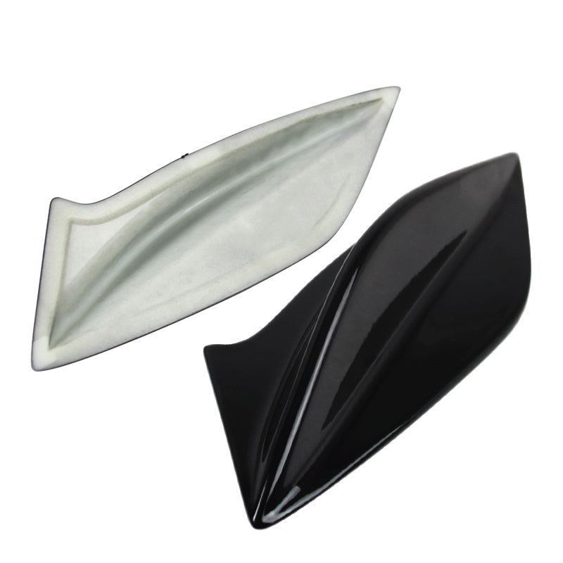 2015-2021 Subaru WRX STI Gloss Black Side Fin Shark Trunk Spoiler