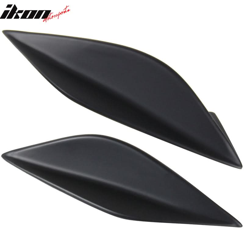 2015-2021 Subaru WRX&STI DTO Style Matte Black Trunk Spoiler Side Fins
