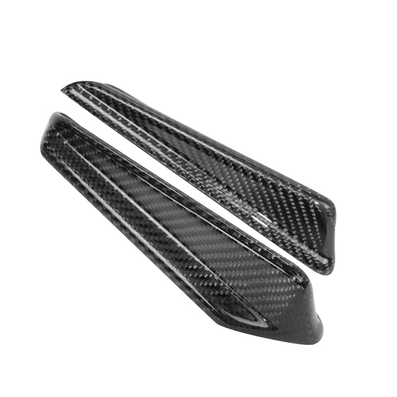 2015-2021 Subaru WRX STI Style Front Bumper Canards Carbon Fiber Vents