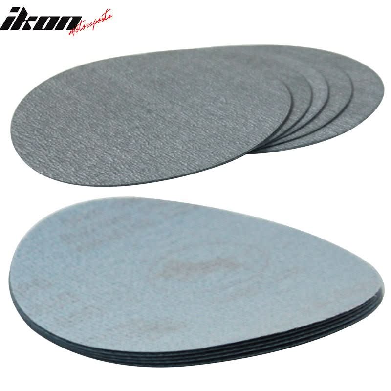 10PC 5in 127mm 800 Grit Auto Sanding Disc Sandpaper Sheets Sand Paper