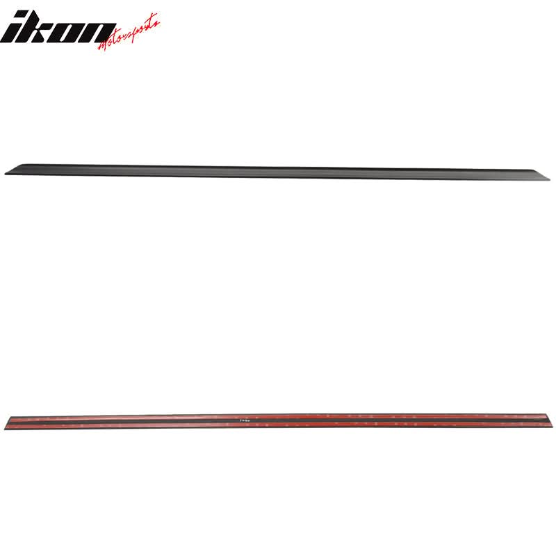 2007-2012 Volvo S80 PV Style Black Trunk Spoiler PUF