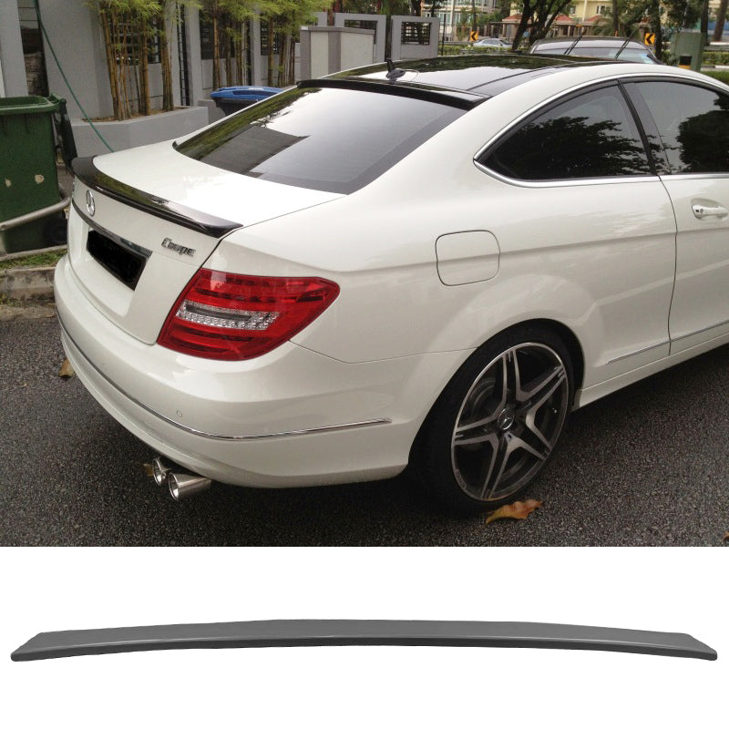 2011-2015 Benz C-Class C204 2Dr Rear Roof Spoiler Wing ABS