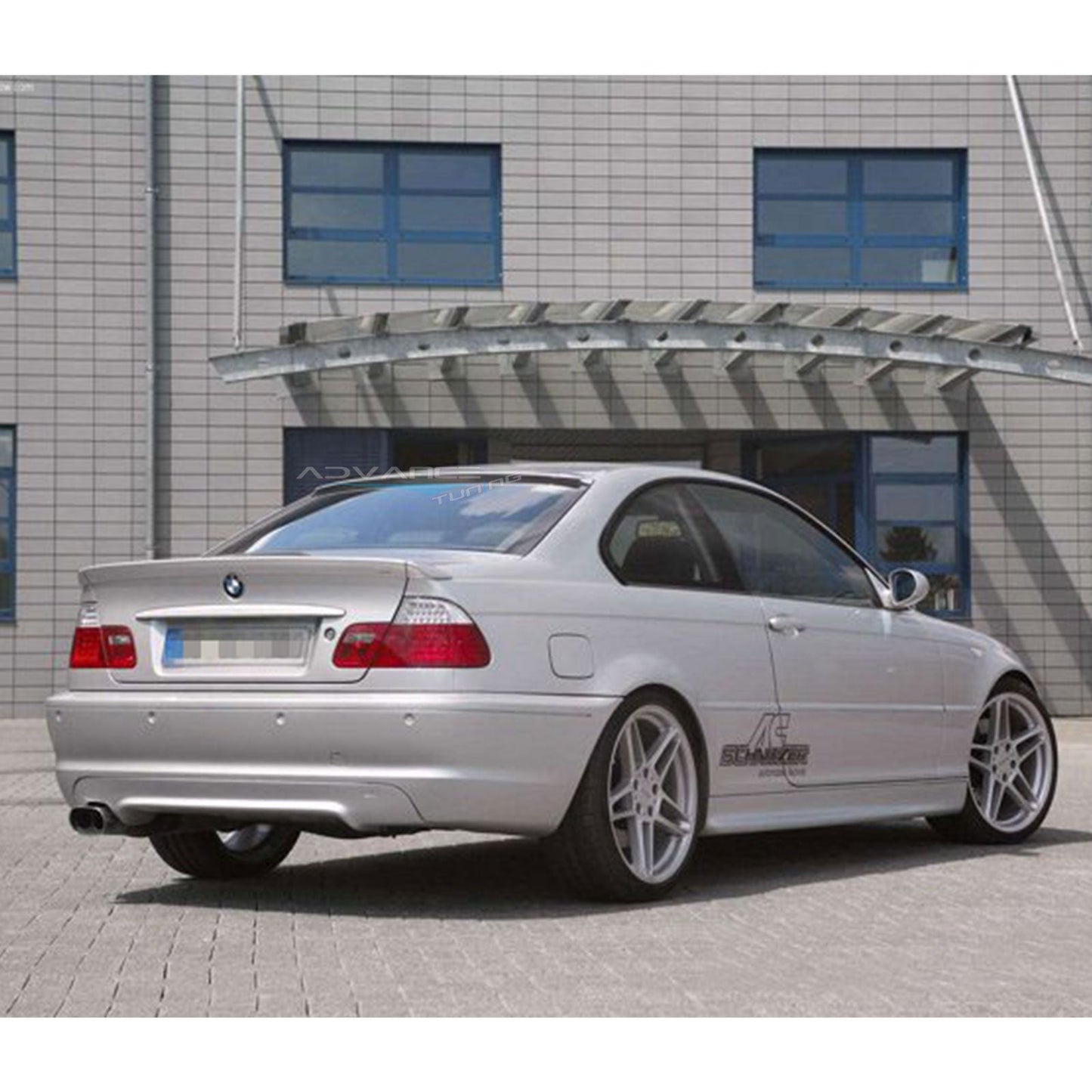 1999-2005 BMW E46 3 Series M3 2-Door AC Style Rear Roof Spoiler ABS