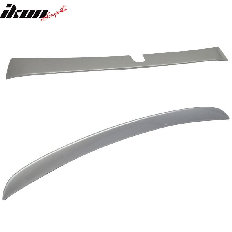 Fits 01-07 W203 Trunk Spoiler & Roof Wing #775 Iridium Silver Metallic