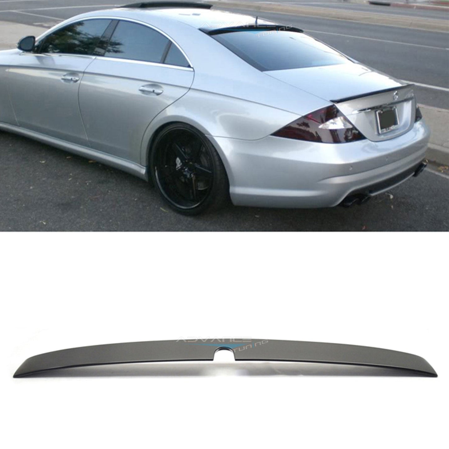 2005-2010 Mercedes Benz CLS RL Style Roof Spoiler ABS