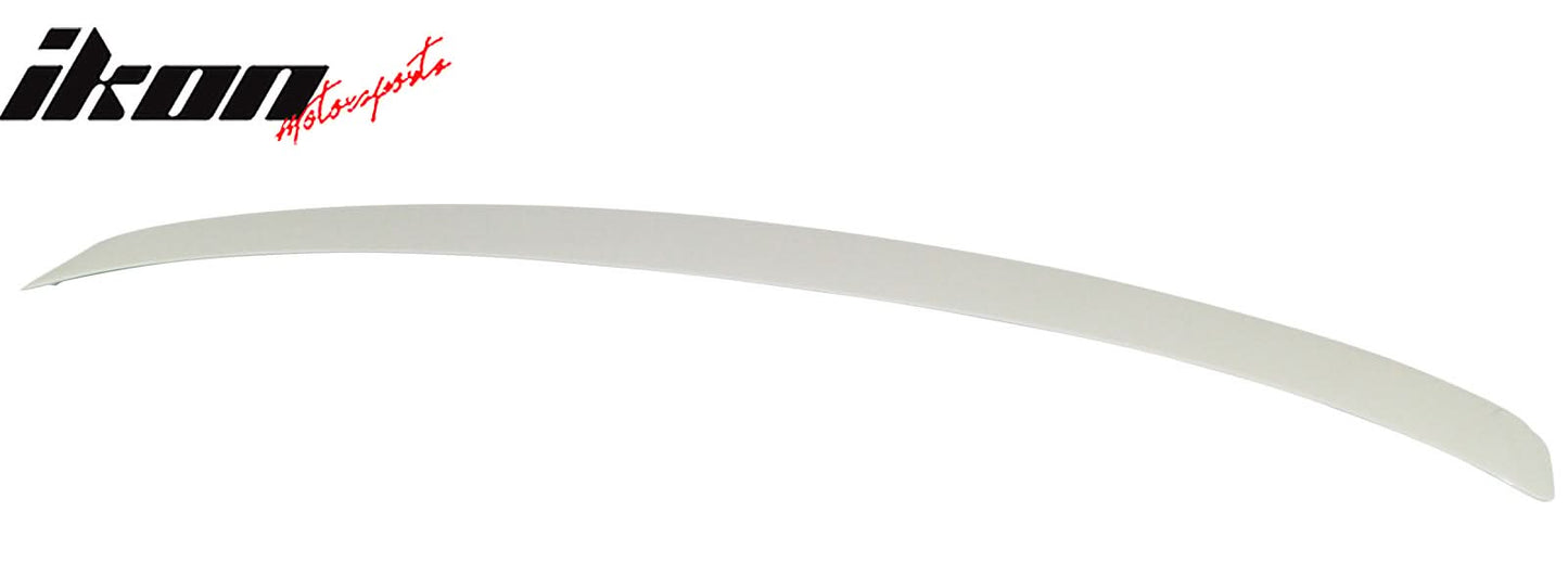 Fits 07-13 S Class W221 Trunk Spoiler & Roof Wing #650 Cirrus White