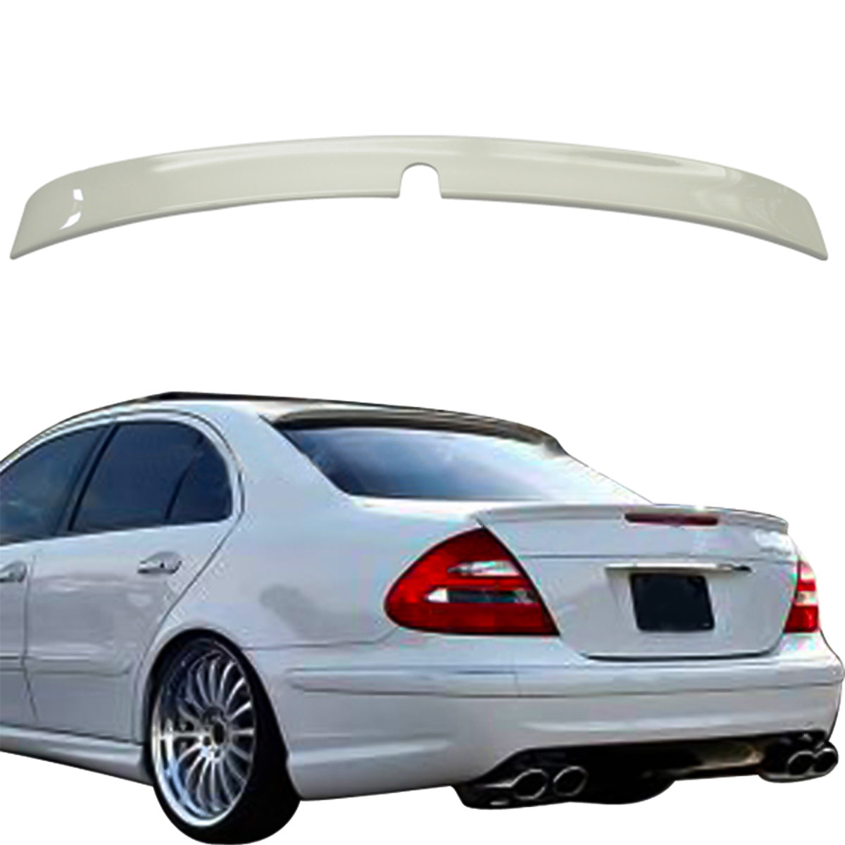 2002-2005 Mercedes-Benz W211 E-Class 4Door Roof Spoiler Wing